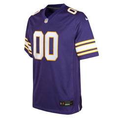 Nike Minnesota Vikings Youth Classic Custom Game Jersey Purple
