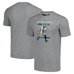 Chris Olave New Orleans Saints Homage Unisex NFL Blitz Player Tri-Blend T-Shirt Gray