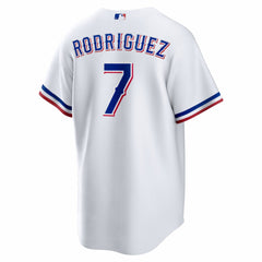 Ivan Rodriguez Texas Rangers Nike Home Retired Player Replica Jersey - White - Nike Discount