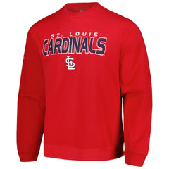 St. Louis Cardinals Stitches Pullover Sweatshirt - Red - MLB on Sale