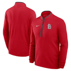 St. Louis Cardinals Nike Dri-FIT Victory Half-Zip Pullover - Red - Nike Lifestyle