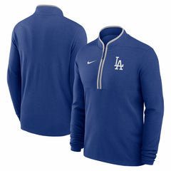 Los Angeles Dodgers Nike Dri-FIT Victory Half-Zip Pullover - Royal - Nike Sale