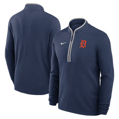 Detroit Tigers Nike Dri-FIT Victory Half-Zip Pullover - Navy - Nike Discount