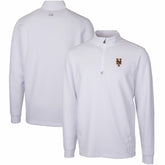 New York Mets Cutter & Buck Traverse Stretch Quarter-Zip Pullover Top - White - MLB Online