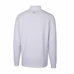 New York Mets Cutter & Buck Traverse Stretch Quarter-Zip Pullover Top - White - MLB Online