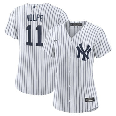 Anthony Volpe New York Yankees Nike Women's Home Replica Player Jersey - White - Nike Discount