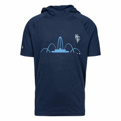 Kansas City Royals Levelwear City Connect Phase Core Hoodie T-Shirt - Navy - MLB Lifestyle
