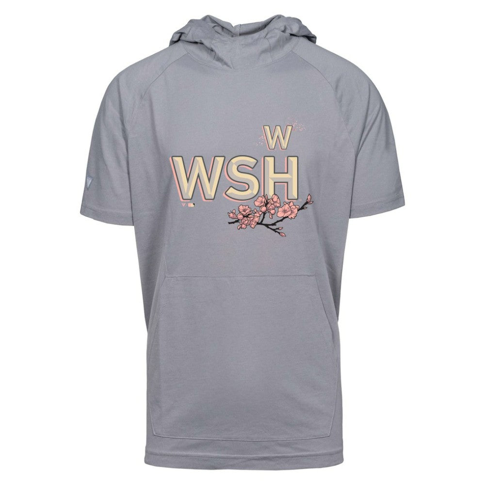 Washington Nationals Levelwear City Connect Phase Core Hoodie T-Shirt - Gray - MLB Discount