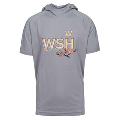 Washington Nationals Levelwear City Connect Phase Core Hoodie T-Shirt - Gray - MLB Discount