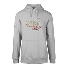 Washington Nationals Levelwear City Connect Podium Core Logo Pullover Hoodie - Heather Gray - MLB Sale