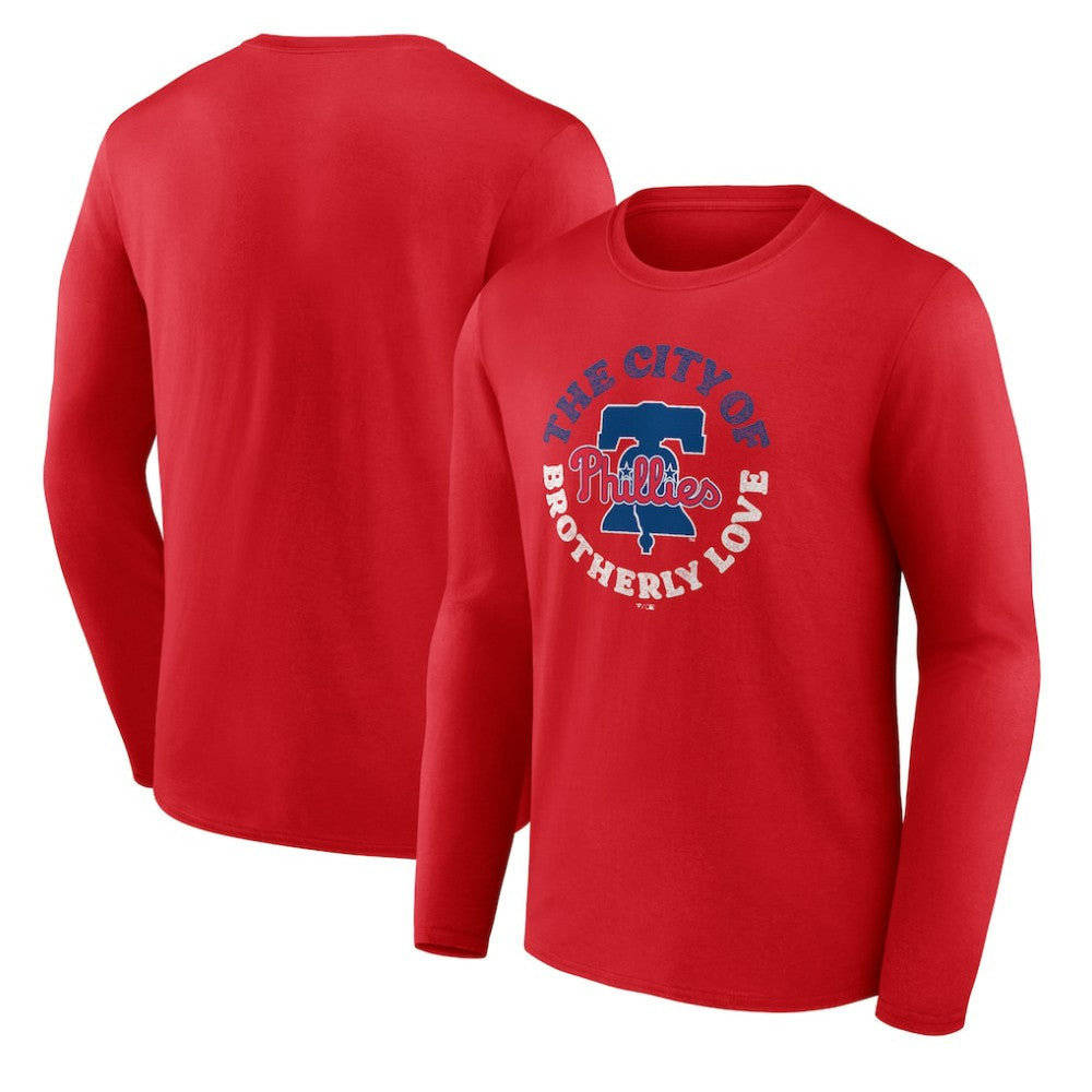 Philadelphia Phillies Hometown Collection The City of Brotherly Love T-Shirt - Red - MLB Sale