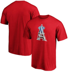 Los Angeles Angels Banner Wave T-Shirt - Red - MLB Discount