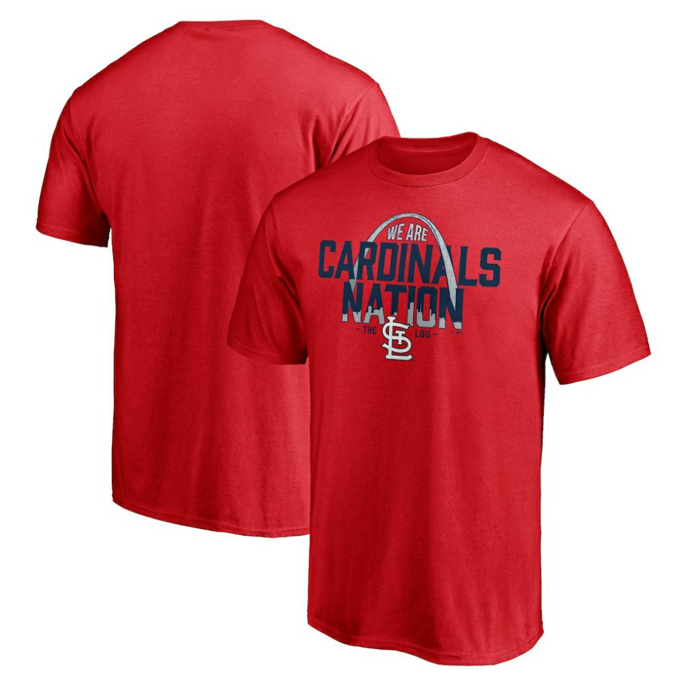 St. Louis Cardinals Hometown Collection Cards Nation T-Shirt - Red - MLB Discount