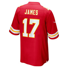 Nike Richie James Kansas City Chiefs Game Jersey Red