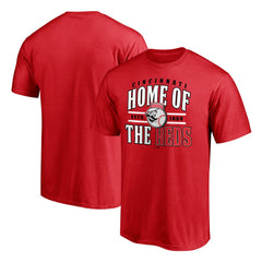 Cincinnati Reds Hometown Collection Home of The Reds T-Shirt - Red - MLB Discount