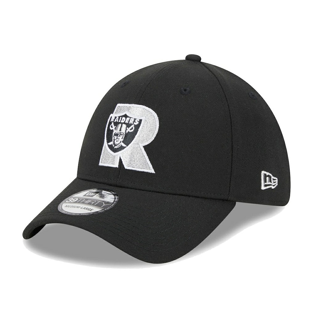 Las Vegas Raiders New Era City Originals 39THIRTY Flex Hat Black