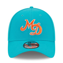 Miami Dolphins New Era City Originals 39THIRTY Flex Hat Aqua