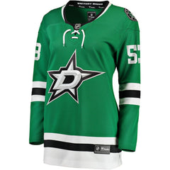 Wyatt Johnston Dallas Stars Fanatics Women's Home Breakaway Player Jersey - Kelly Green - NHL 200094668