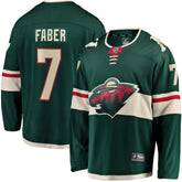 Brock Faber Minnesota Wild Fanatics Home Breakaway Player Jersey - Green - NHL 200094671