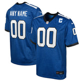 Nike Indianapolis Colts Youth Indiana Nights Alternate Custom Game Jersey Blue