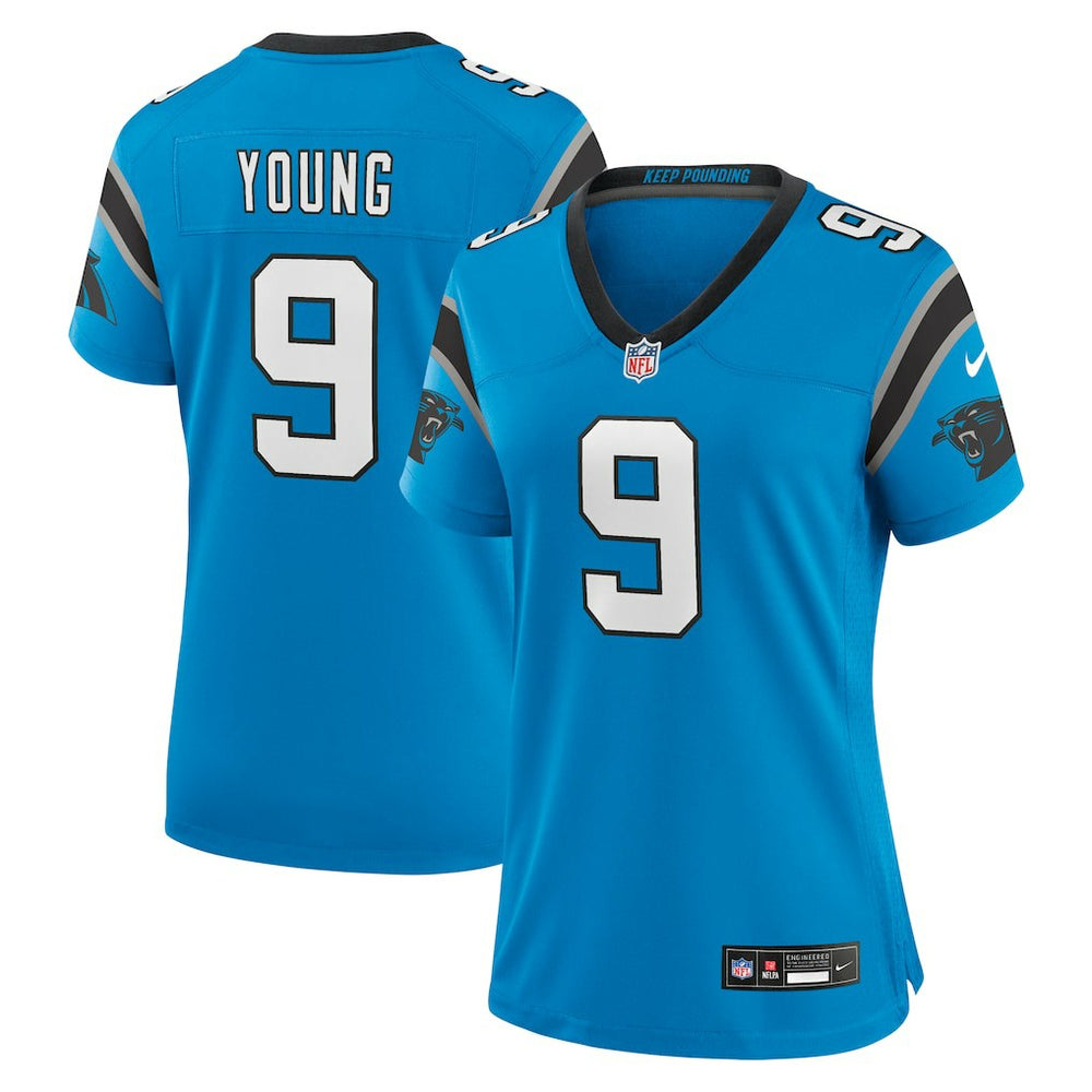Nike Bryce Young Carolina Panthers Women's Player Jersey Blue