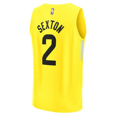 Collin Sexton Utah Jazz Youth Fast Break Player Jersey Icon Edition Yellow | Fanatics for sale