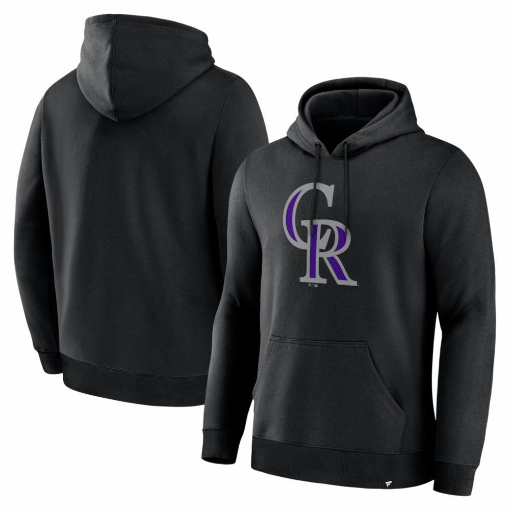 Colorado Rockies Fanatics Primary Logo Legacy Hoodie - Black - Fanatics Discount