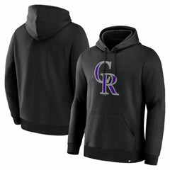 Colorado Rockies Fanatics Primary Logo Legacy Hoodie - Black - Fanatics Discount