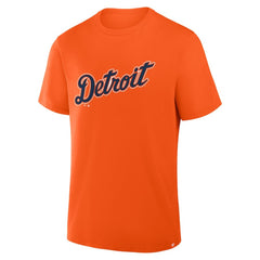 Detroit Tigers Fanatics Wordmark Legacy T-Shirt - Orange - Fanatics Online