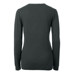 Arizona Cardinals Cutter & Buck Women's Helmet Logo Lakemont Tri-Blend V-Neck Pullover Sweater Charcoal