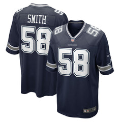 Nike Mazi Smith Dallas Cowboys Game Jersey Navy