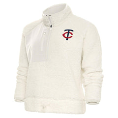 Minnesota Twins Antigua Women's Fusion Pullover - White - MLB on Sale