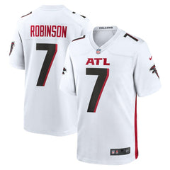 Nike Bijan Robinson Atlanta Falcons Game Jersey White