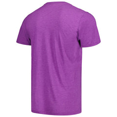 Colorado Rockies Homage Doodle Collection Blake St. Bombers Tri-Blend T-Shirt - Purple - MLB Lifestyle