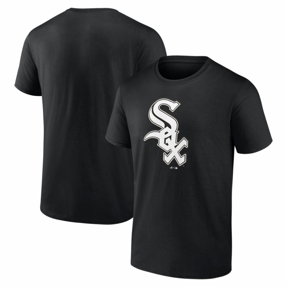 Chicago White Sox Logo Athletic Official Logo T-Shirt - Black - MLB Online