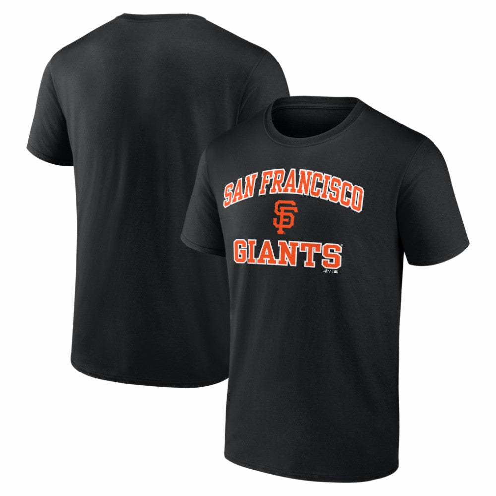 San Francisco Giants Logo Athletic Heart and Soul T-Shirt - Black - MLB on Sale
