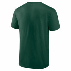 Athletics Logo Athletic Heart and Soul T-Shirt - Green - MLB Discount