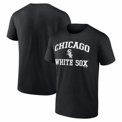 Chicago White Sox Logo Athletic Heart and Soul T-Shirt - Black - MLB Discount