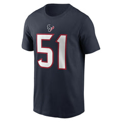 Nike Will Anderson Jr. Houston Texans Player Name & Number T-Shirt Navy