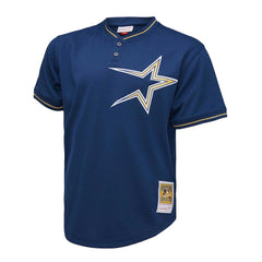 Craig Biggio Houston Astros Mitchell & Ness 1991 Cooperstown Collection Mesh Pullover Jersey - Navy - Mitchell & Ness Online