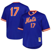 Keith Hernandez New York Mets Mitchell & Ness 1986 Cooperstown Collection Mesh Pullover Jersey - Royal - Mitchell & Ness Lifestyle