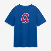 Atlanta Braves Fanatics Vintage Logo Legacy T-Shirt - Royal - Fanatics Lifestyle