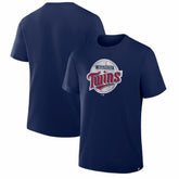 Minnesota Twins Fanatics Vintage Logo Legacy T-Shirt - Navy - Fanatics on Sale