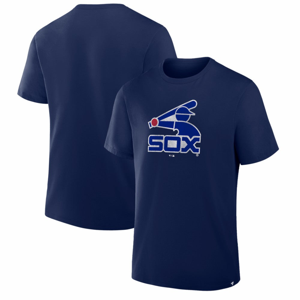 Chicago White Sox Fanatics Vintage Logo Legacy T-Shirt - Navy - Fanatics Lifestyle
