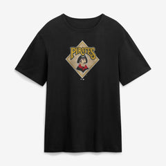 Pittsburgh Pirates Fanatics Alternate Logo Legacy T-Shirt - Black - Fanatics Sale