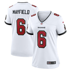 Nike Baker Mayfield Tampa Bay Buccaneers Women's Away Game Jersey White
