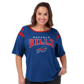 Buffalo Bills G-III 4Her by Carl Banks Women's Plus Size Linebacker T-Shirt Royal