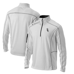 Chicago White Sox Columbia Omni-Wick Shotgun Quarter-Zip Pullover Top - White - Columbia Lifestyle