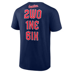 Cleveland Guardians Hometown Collection The 216 T-Shirt - Navy - MLB on Sale