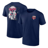 Minnesota Twins Hometown Collection Stadium Signage T-Shirt - Navy - MLB on Sale